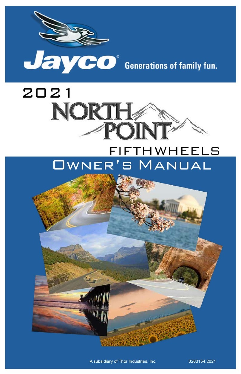 THOR Jayco NORTH POINT 2021 owner's manual