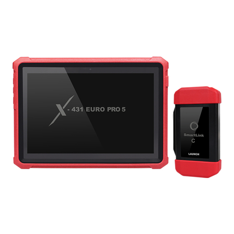 LAUNCH TECH X-431 EuroPro5 User manual