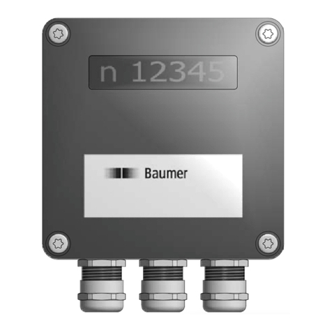 Baumer DS93 Installation and operating instructions