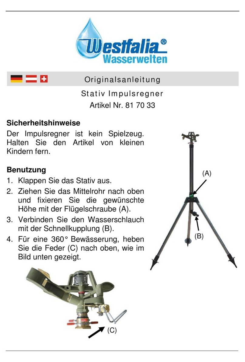 Westfalia 33 70 71 Original instructions
