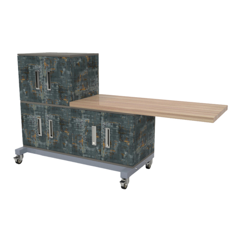 cef Chameleon Classroom System Assembly instructions