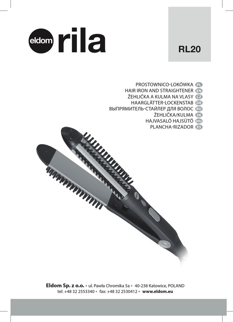 Eldom Rila RL20 User manual
