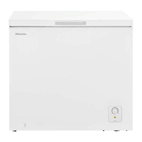 Hisense HR6CF144 Mounting instructions