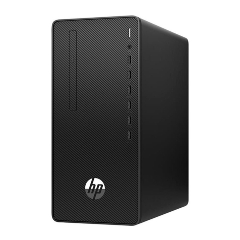 HP 285 G6 Microtower PC ENERGY STAR Assembly instructions