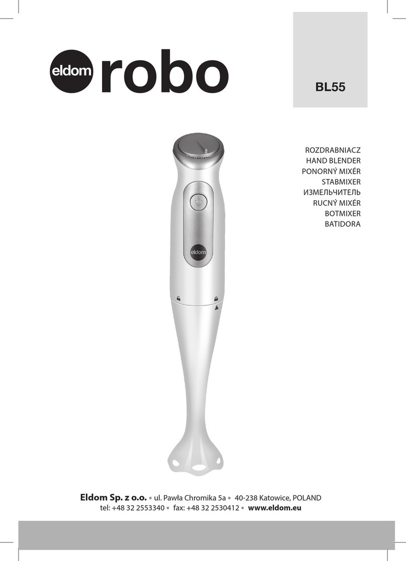 Eldom Robo BL55 User manual