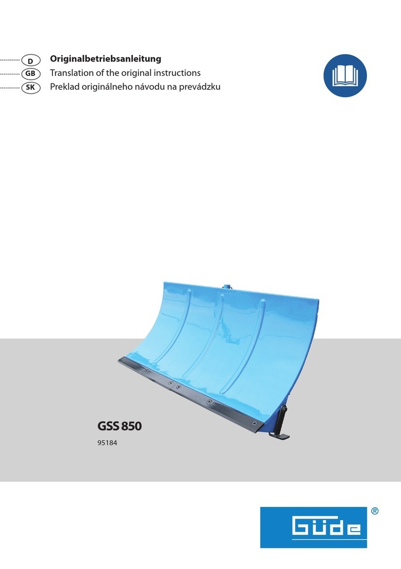 GÜDE GSS 850 Original instructions