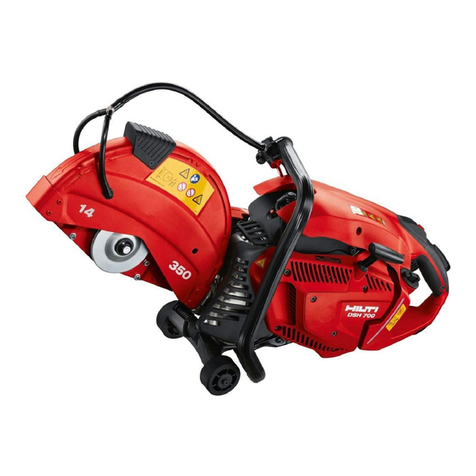 Hilti DSH 700 User manual
