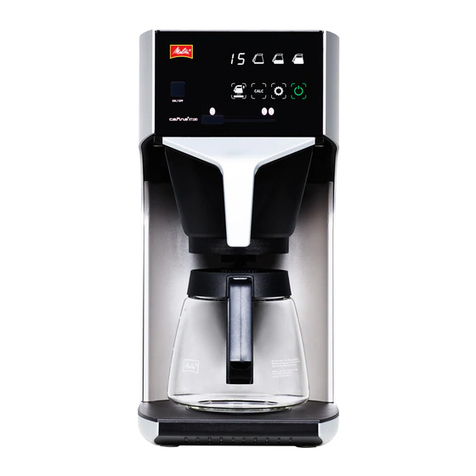 Melitta Cafina XT180 operating instructions