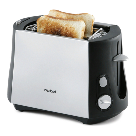 Rotel ROAST'N'TOAST User manual