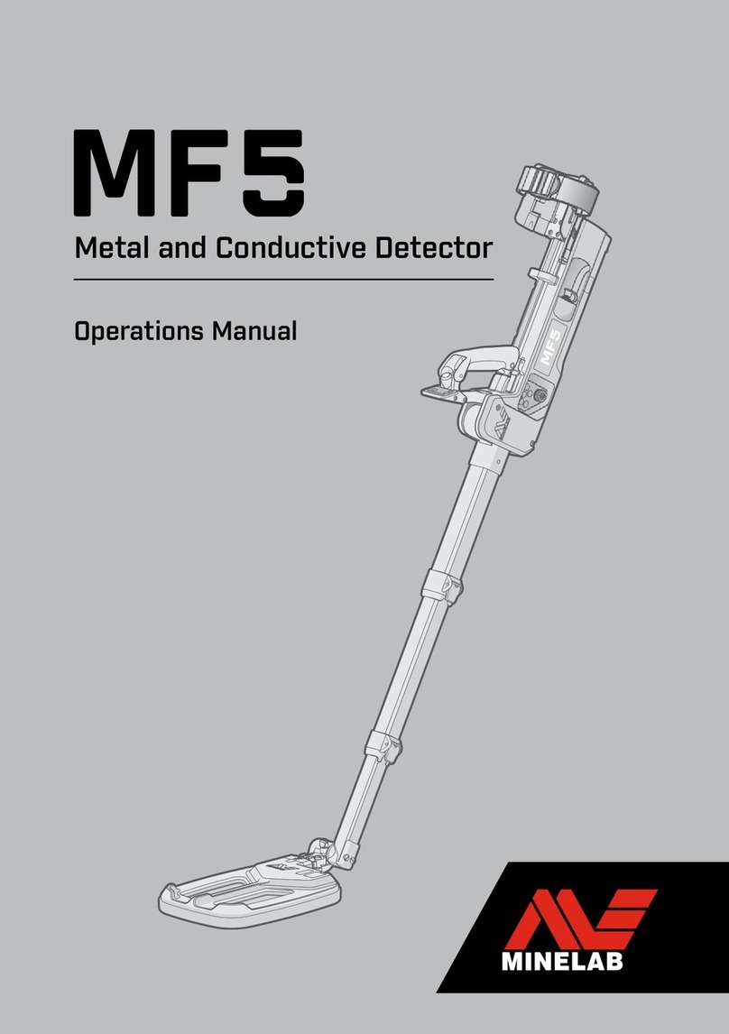 Minelab MF5 User manual Minelab MF5 User manual