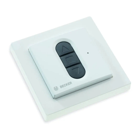Becker EasyControl EC711 Assembly and operating instructions