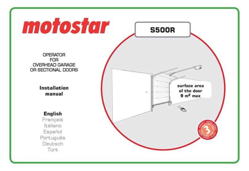 Motostar S500R installation manual