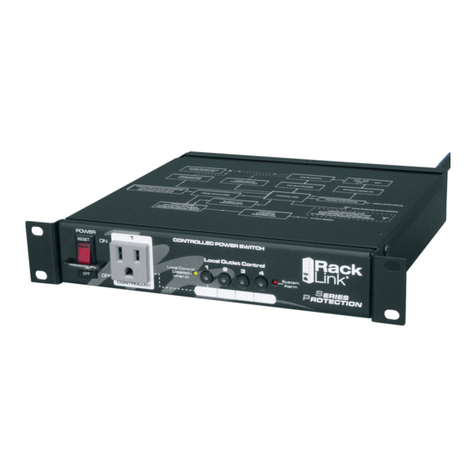 Middle Atlantic RackLink Series quick start guide
