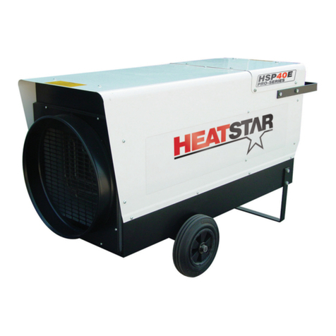 HeatStar HSP40E Operating instructions and owner's manual