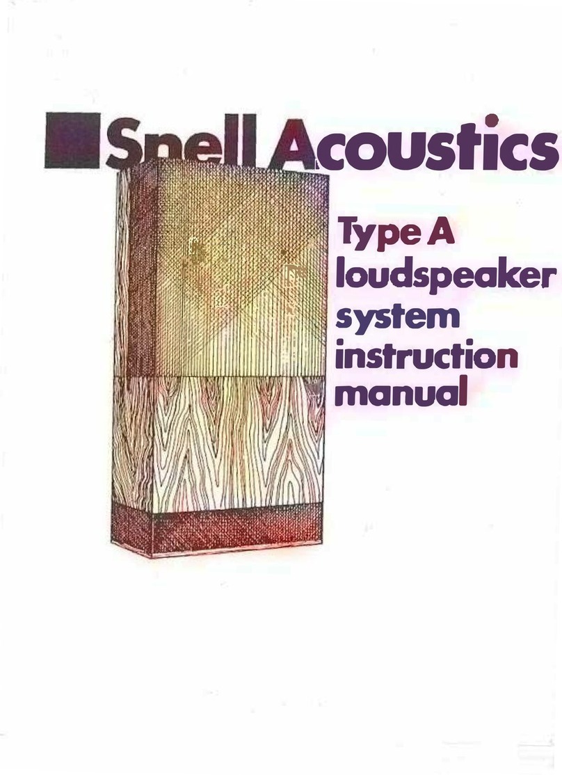 Snell Type A instruction manual