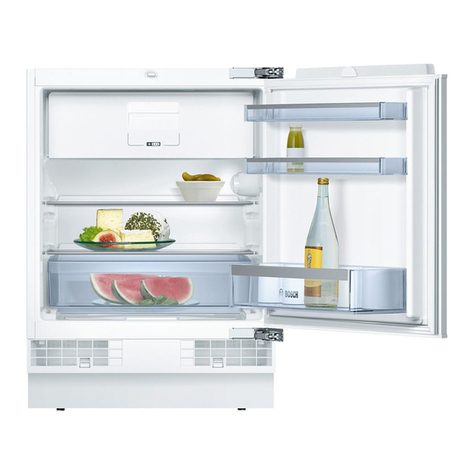 Bosch KUL Series User manual