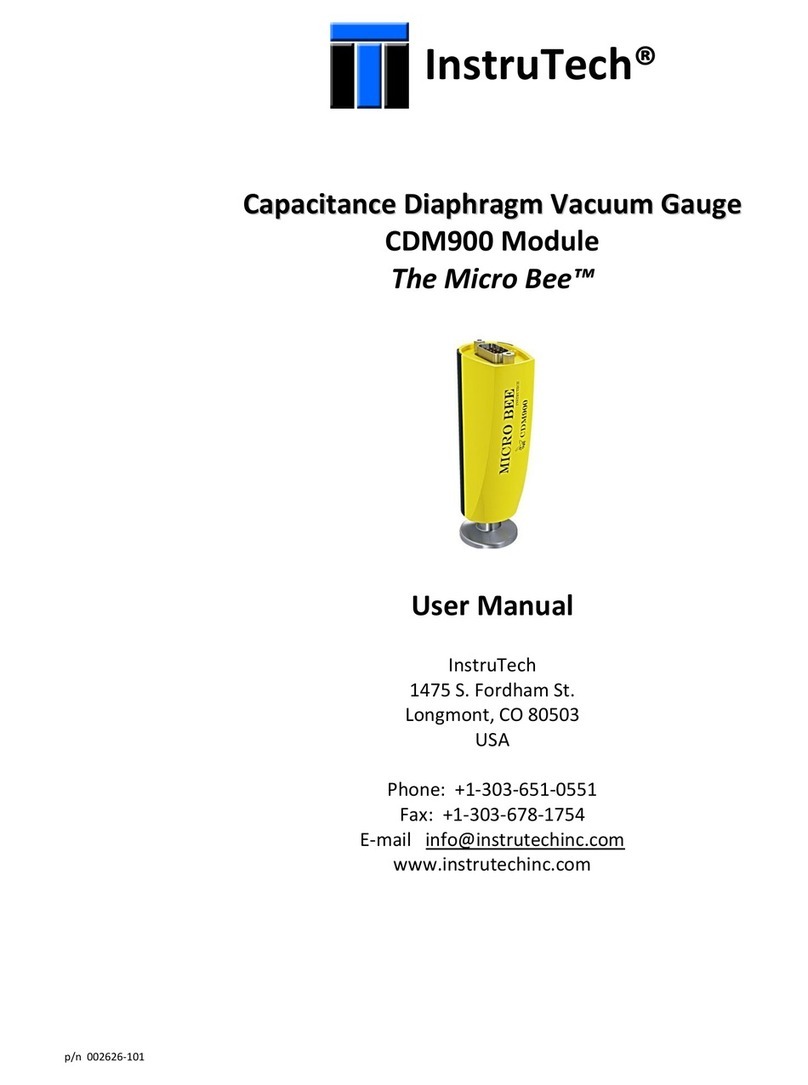 Instrutech CDM900 Micro Bee User manual