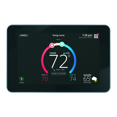 Lennox iComfort E30 User manual Lennox iComfort E30 User manual