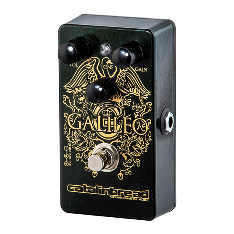 Catalinbread GALILEO User manual