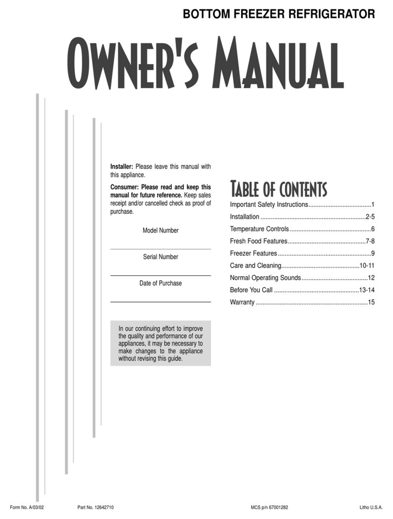 GE GTS16BBRELBB User manual
