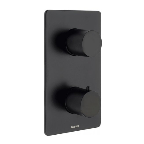 Bossini Black Z00002000073005 Operation manual