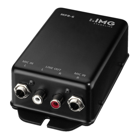Monacor MPR-6 quick start guide
