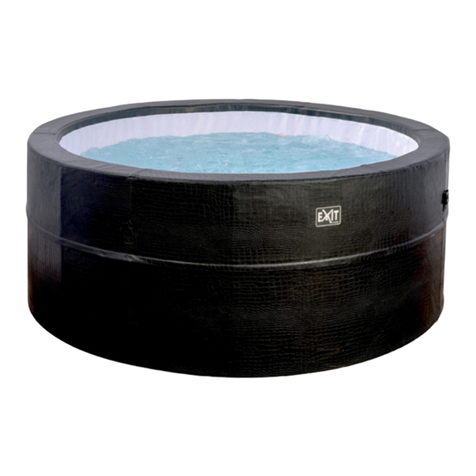 EXIT Toys Deluxe spa 1.65m x 70cm user manual
