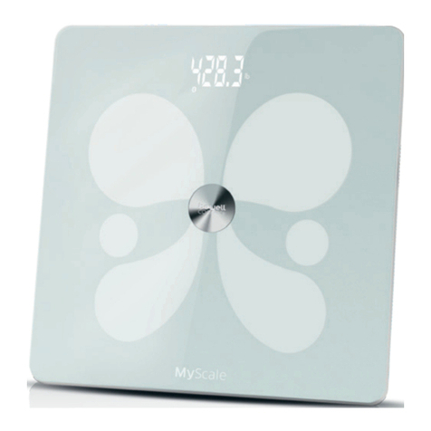 bewell connect MyScale BW-SC3 User manual