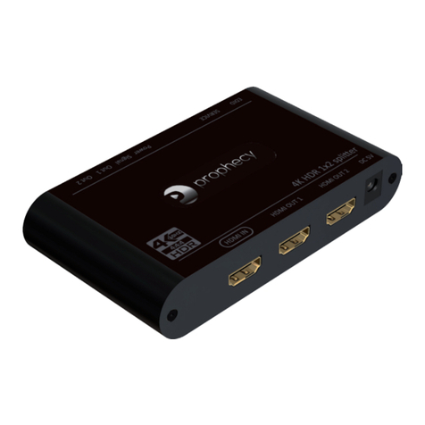 gofanco PRO-HDRsplit2P User manual gofanco PRO-HDRsplit2P User manual