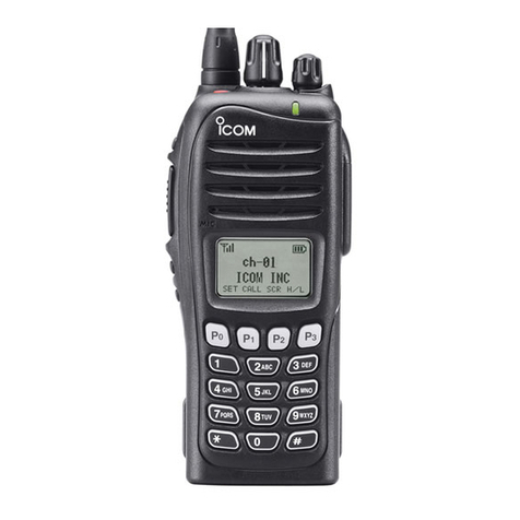 Icom IC-F3061T Guide