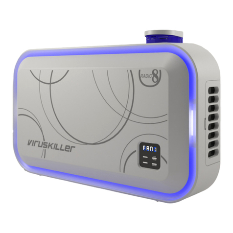 Radic8 VIRUSKILLER VK-blue USER GUIDE AND INSTRUCTIONS