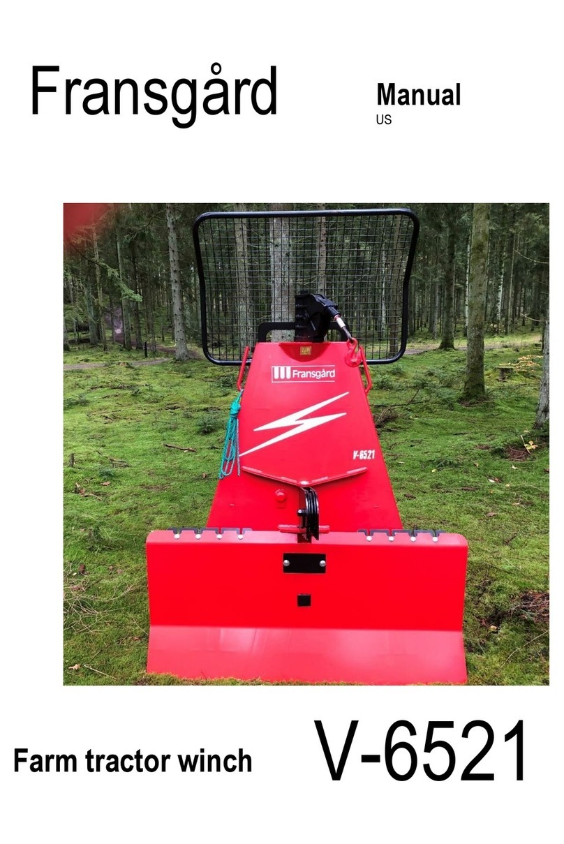 Fransgard V6521 User manual