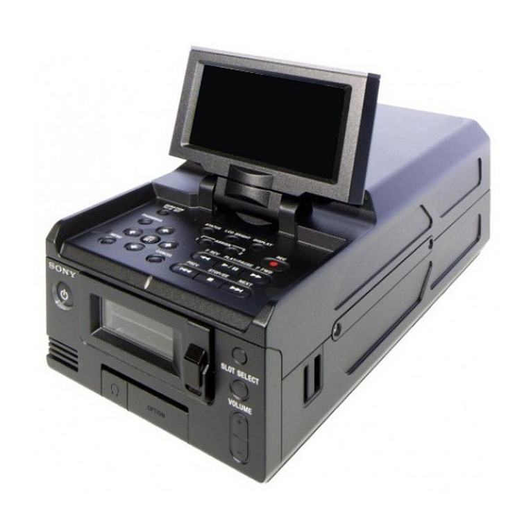 Sony PMW50 User manual Sony PMW50 User manual