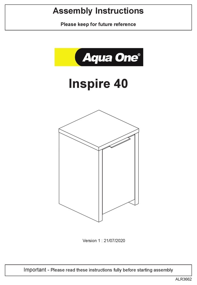 Aqua One Inspire 40 Assembly instructions Aqua One Inspire 40 Assembly instructions