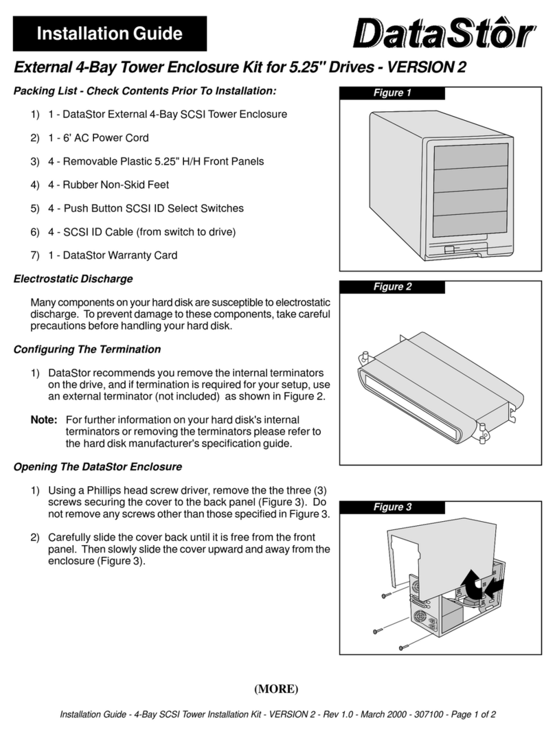 DataStor DataSafe 307100 installation guide