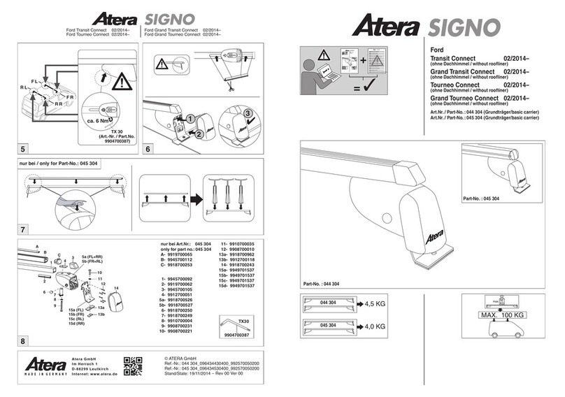Atera SIGNO 044 304 manual