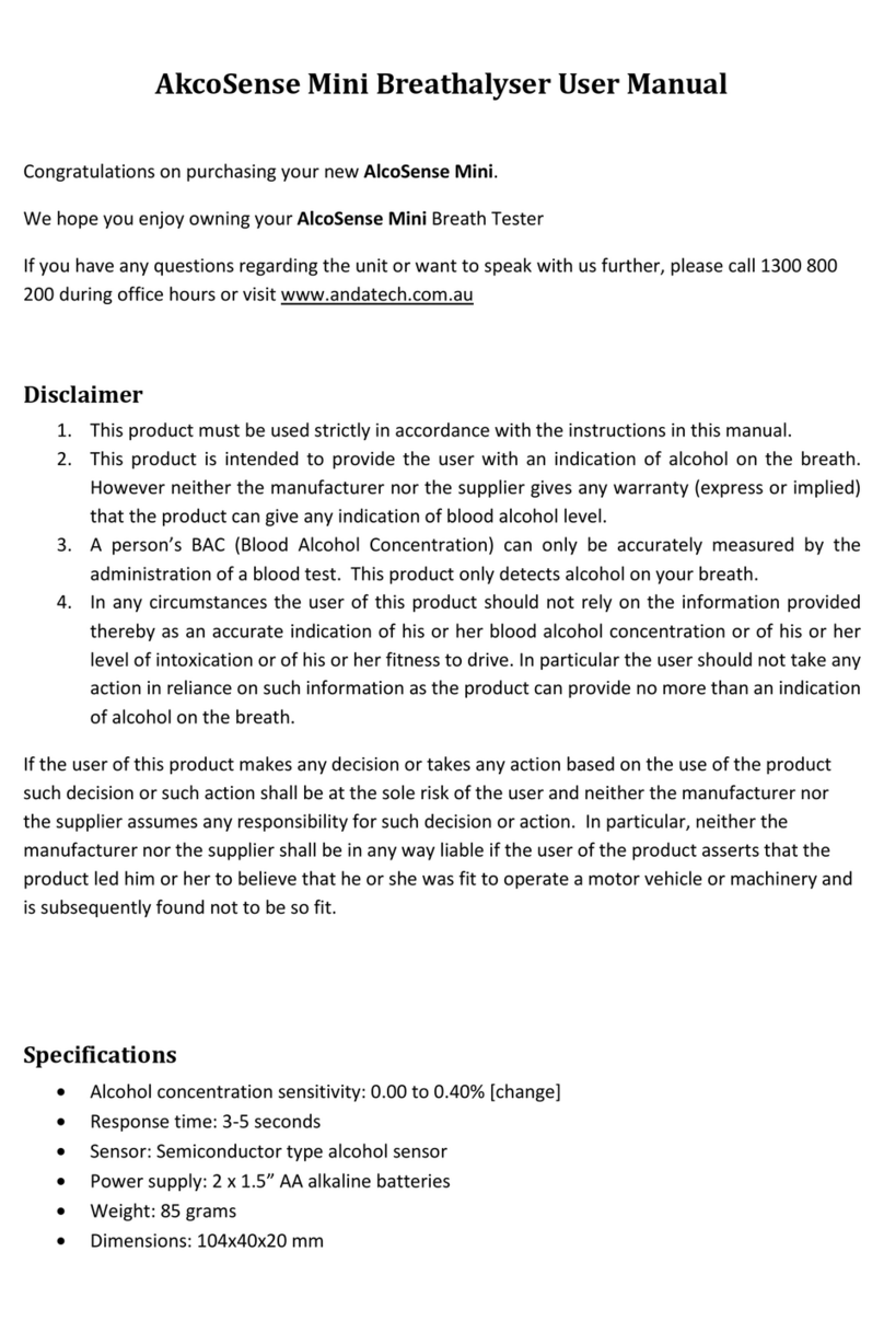 Andatech AkcoSense User manual