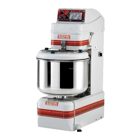 Sigma SL-50 Use and maintenance instruction manual