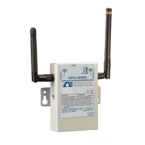 Omega UWTC-RPT1 User manual