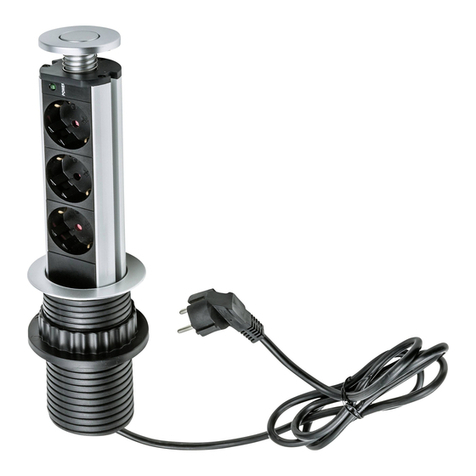 Heitronic 45017 Installation and operating instructions