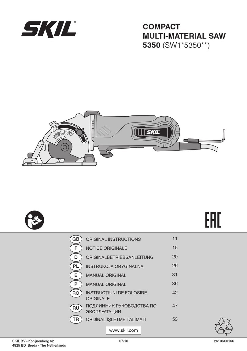 Skil 5350 User manual