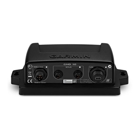 Garmin GND 10 installation instructions