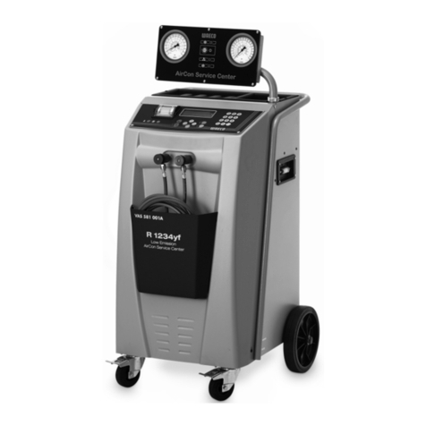 Waeco AirCon ServiceCenter User manual