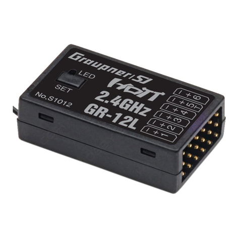 GRAUPNER HoTT GR-12L S1012 User manual