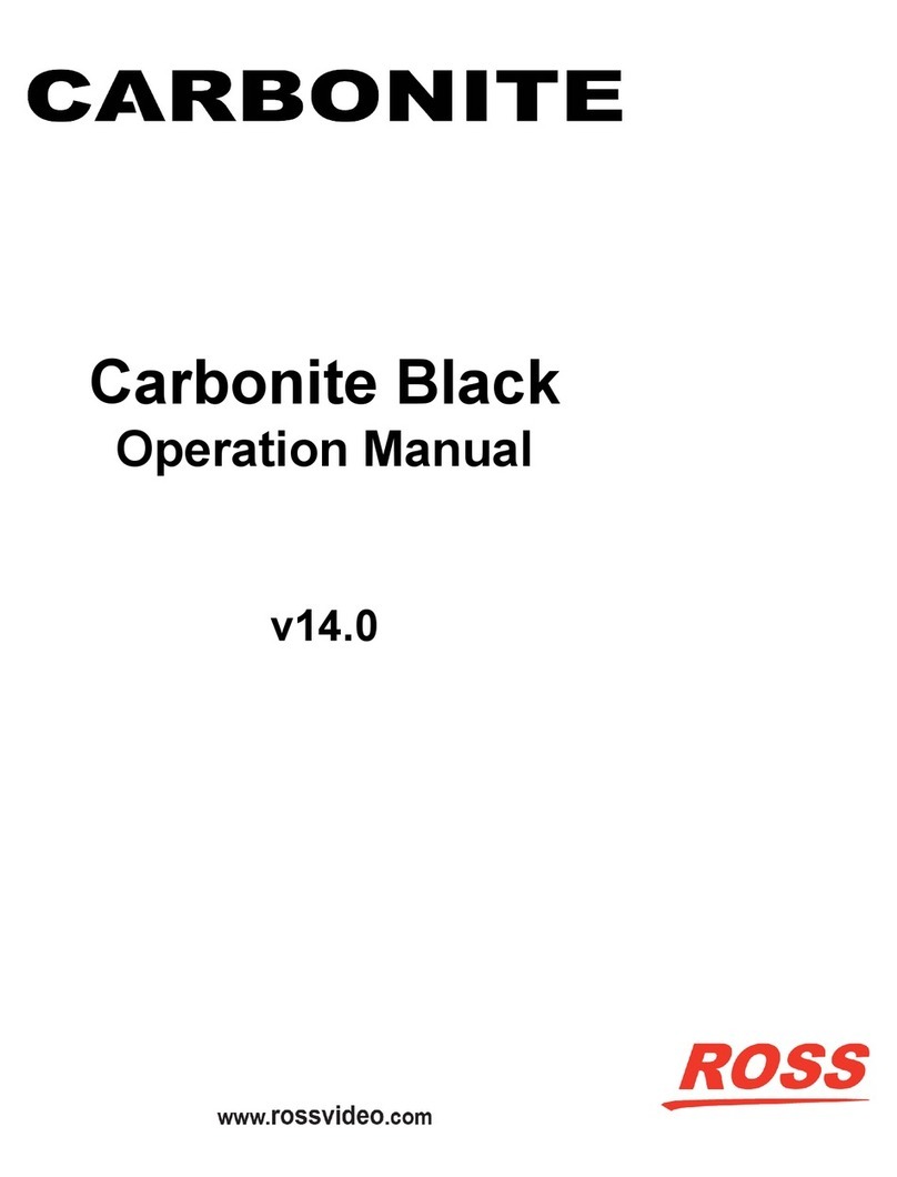 Ross Carbonite Black Series User manual
