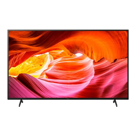Sony KD-43X7 G Series User manual