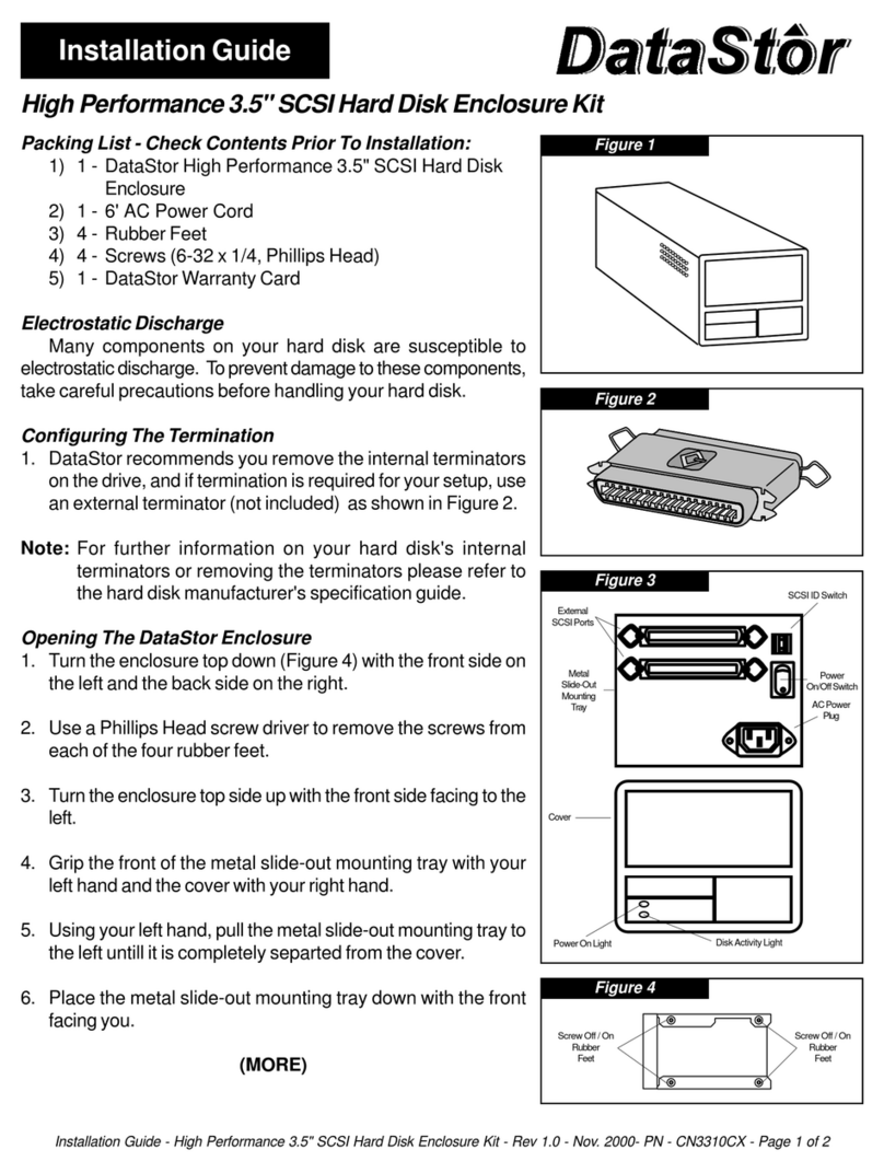 DataStor DataSafe CN3310CX installation guide