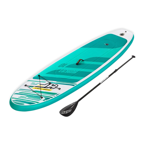 Bestway HYDRO-FORCE Double Chamber SUP Set manual