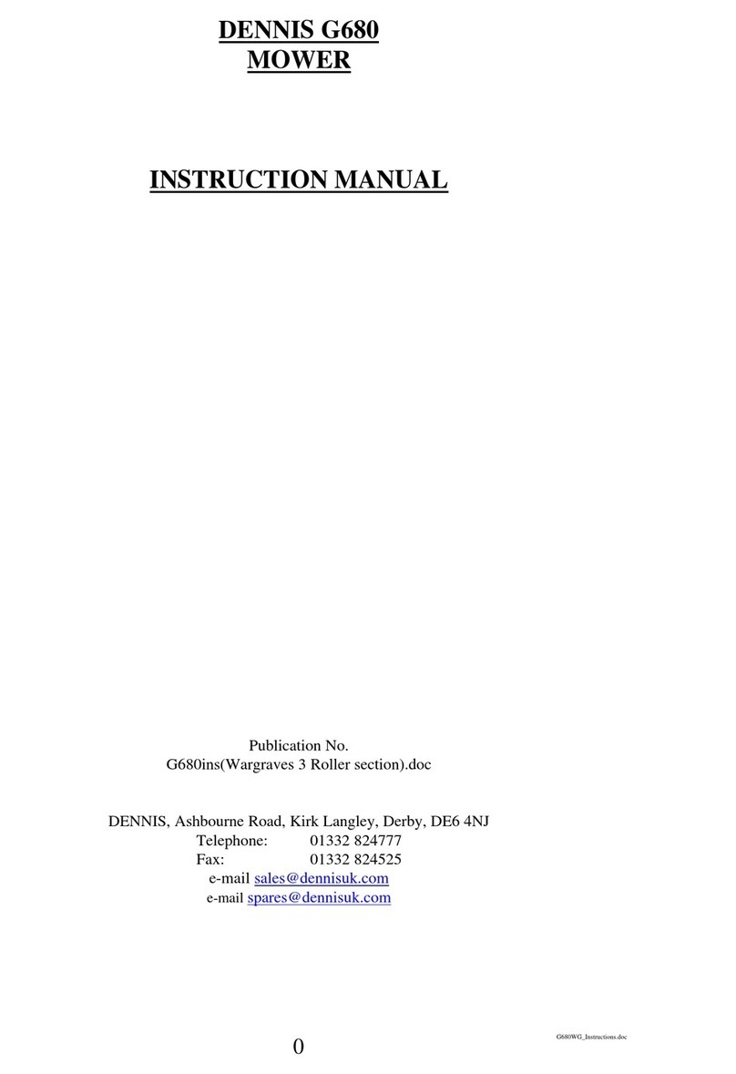 Dennis G680 User manual