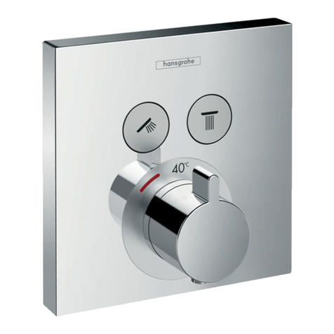 Hans Grohe ShowerSelect 15763000 Care & Cleaning